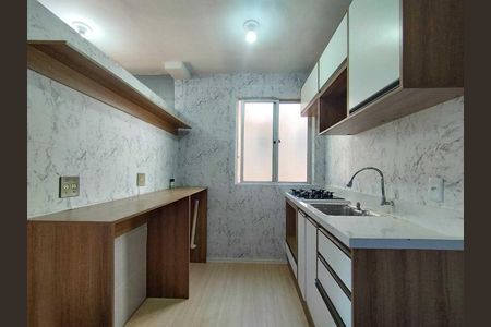 Cozinha  de apartamento para alugar com 1 quarto, 50m² em Canudos, Novo Hamburgo