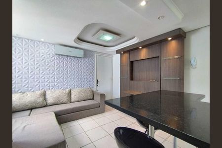 Sala  de apartamento à venda com 1 quarto, 50m² em Canudos, Novo Hamburgo