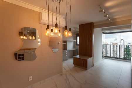 Sala de apartamento à venda com 2 quartos, 64m² em Pompeia, São Paulo