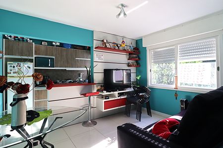 Sala de apartamento para alugar com 1 quarto, 49m² em Bom Jesus, Porto Alegre