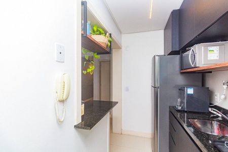 Cozinha  de apartamento para alugar com 1 quarto, 47m² em Passo d’Areia, Porto Alegre