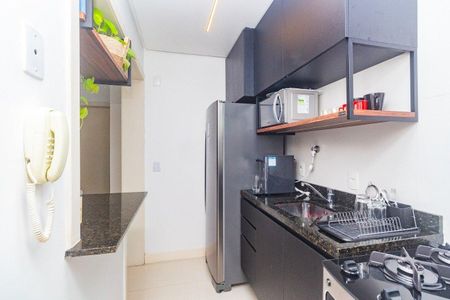 Cozinha  de apartamento para alugar com 1 quarto, 47m² em Passo d’Areia, Porto Alegre