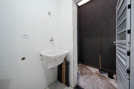 Sala/Cozinha de apartamento para alugar com 1 quarto, 34m² em Cidade Patriarca, São Paulo
