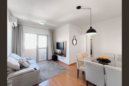 Sala de apartamento à venda com 3 quartos, 72m² em Vila Guarani, Jundiaí