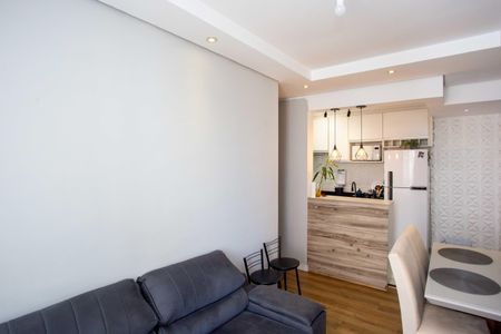 Sala de apartamento para alugar com 2 quartos, 48m² em Canhema, Diadema