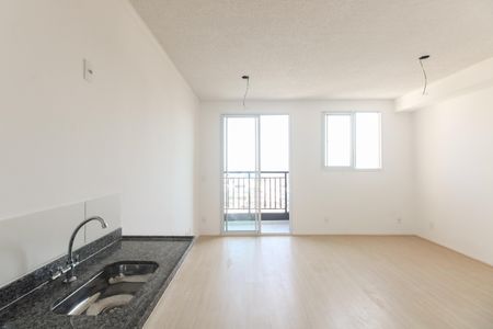 Studio - Sala e Quarto  de kitnet/studio para alugar com 1 quarto, 25m² em Tatuapé, São Paulo