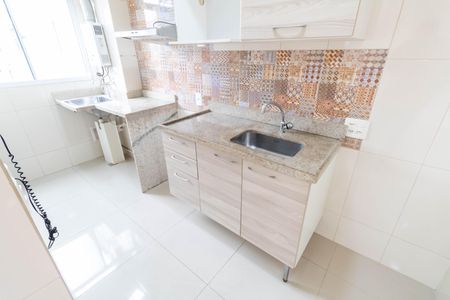 Apartamento para alugar com 44m², 2 quartos e 1 vagaCozinha e Área de Serviço