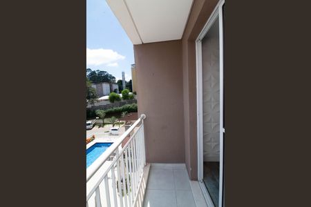 Varanda da Sala de apartamento para alugar com 2 quartos, 48m² em Vila Nova Bonsucesso, Guarulhos