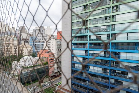 Vista da Sala de apartamento para alugar com 1 quarto, 56m² em Bela Vista, São Paulo