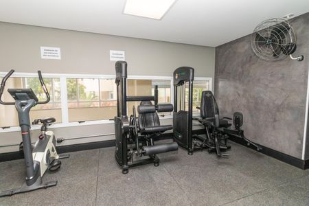 Apartamento à venda com 47m², 2 quartos e 1 vaga Apartamento à venda com 47m², 2 quartos e 1 vagaÁrea Comum - Academia