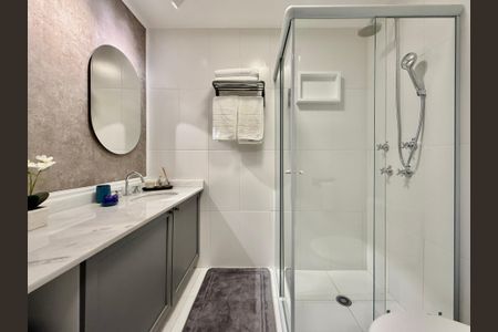 Studio para alugar com 27m², 1 quarto e sem vagaBanheiro 