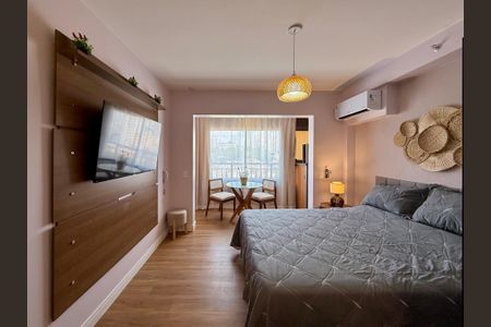 Quarto  de kitnet/studio à venda com 1 quarto, 27m² em Santo Amaro, São Paulo