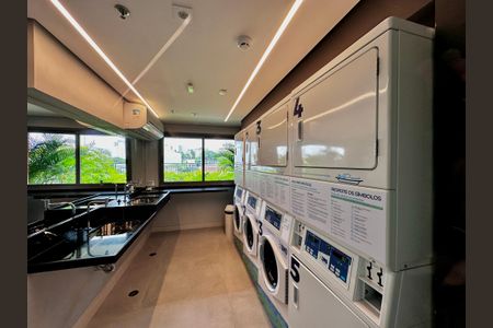 Studio para alugar com 27m², 1 quarto e sem vagaLavanderia 