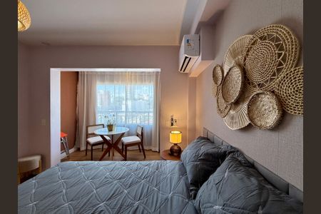 Studio para alugar com 27m², 1 quarto e sem vagaQuarto 