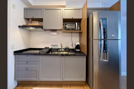 Studio para alugar com 27m², 1 quarto e sem vagaCozinha 