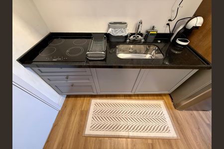 Studio para alugar com 27m², 1 quarto e sem vagaCozinha 