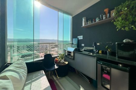 Varanda da Sala de apartamento para alugar com 2 quartos, 57m² em Jardim Maracana, Valinhos