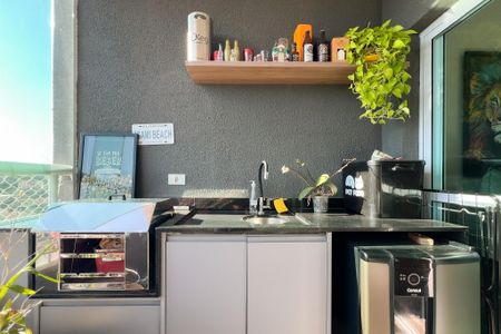 Varanda da Sala de apartamento para alugar com 2 quartos, 57m² em Jardim Maracana, Valinhos