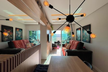 Sala de apartamento para alugar com 2 quartos, 57m² em Jardim Maracana, Valinhos