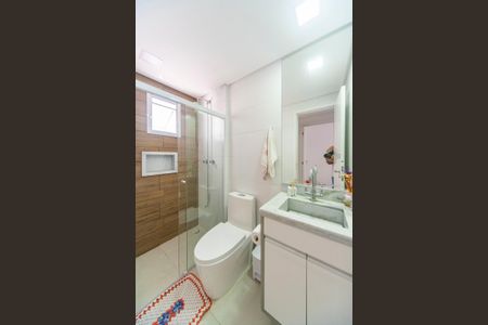 Banheiro  de apartamento à venda com 2 quartos, 104m² em Campestre, Santo André