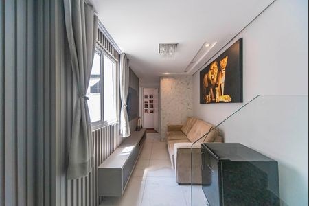 Sala de apartamento à venda com 2 quartos, 104m² em Campestre, Santo André