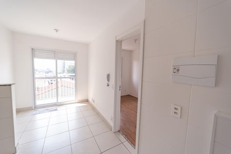 Sala/Cozinha e Área de Serviço de apartamento à venda com 1 quarto, 29m² em Vila Ré, São Paulo