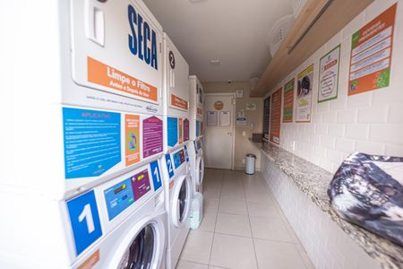 Apartamento à venda com 29m², 1 quarto e sem vaga Apartamento à venda com 29m², 1 quarto e sem vagaÁrea comum - Lavanderia