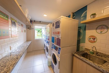 Apartamento à venda com 29m², 1 quarto e sem vaga Apartamento à venda com 29m², 1 quarto e sem vagaÁrea comum - Lavanderia