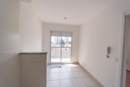 Sala/Cozinha e Área de Serviço de apartamento à venda com 1 quarto, 29m² em Vila Ré, São Paulo