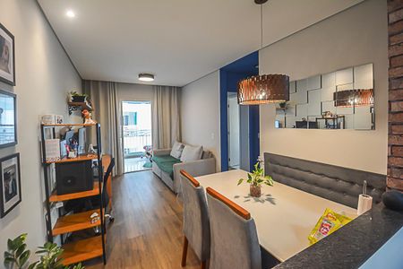 Sala de apartamento à venda com 2 quartos, 77m² em Jardim das Acacias, São Bernardo do Campo