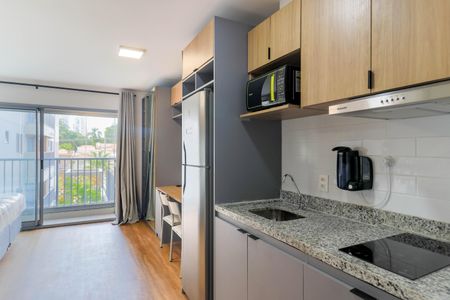 Studio para alugar com 30m², 1 quarto e sem vagaCozinha