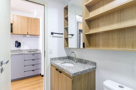 Studio para alugar com 30m², 1 quarto e sem vagaBanheiro