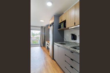 Studio para alugar com 30m², 1 quarto e sem vagaCozinha