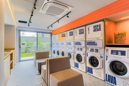 Studio para alugar com 30m², 1 quarto e sem vagaÁrea comum - Lavanderia