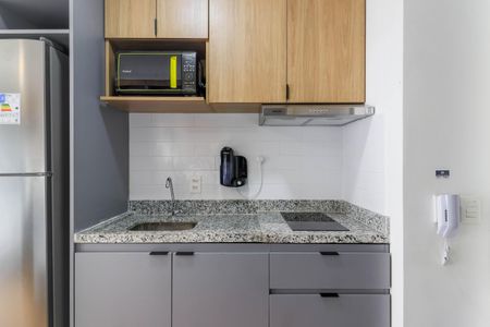 Studio para alugar com 30m², 1 quarto e sem vagaCozinha