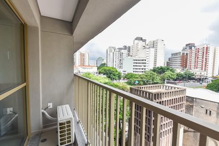 Studio para alugar com 25m², 1 quarto e sem vagaVaranda