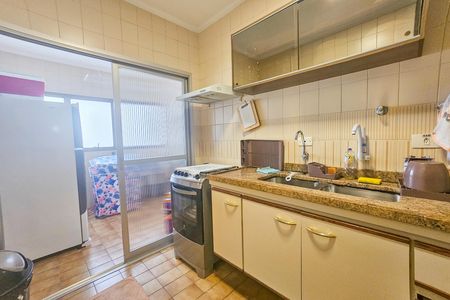Cozinha de apartamento para alugar com 3 quartos, 90m² em Centro, Guarujá