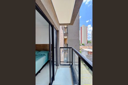 Varanda de kitnet/studio para alugar com 1 quarto, 30m² em Mooca, São Paulo