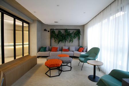 Studio para alugar com 30m², 1 quarto e sem vaga Studio para alugar com 30m², 1 quarto e sem vagaÁrea Comum - Espaço Gourmet