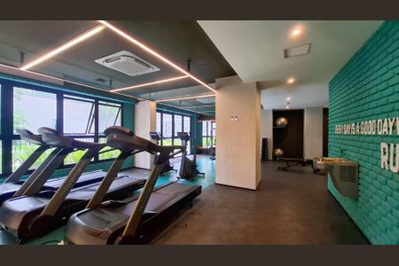 Studio para alugar com 30m², 1 quarto e sem vaga Studio para alugar com 30m², 1 quarto e sem vagaÁrea Comum - Academia