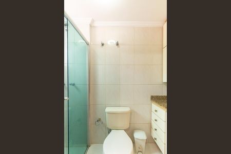 Banheiro da Suíte de apartamento para alugar com 3 quartos, 65m² em Chácara Santo Antônio (zona Leste), São Paulo