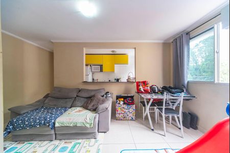 Sala de apartamento à venda com 2 quartos, 50m² em Parque Sao Vicente, Santo André