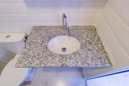 Detalhe - Banheiro de apartamento para alugar com 1 quarto, 29m² em Mooca, São Paulo