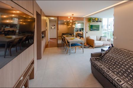 Sala de apartamento para alugar com 3 quartos, 85m² em Buritis, Belo Horizonte