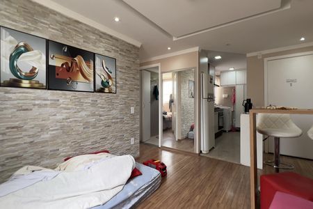 Sala de apartamento para alugar com 2 quartos, 40m² em Vila Nova Bonsucesso, Guarulhos