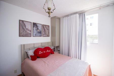 Quarto 1 de apartamento para alugar com 2 quartos, 45m² em Chacaras Reunidas Santa Terezinha, Contagem