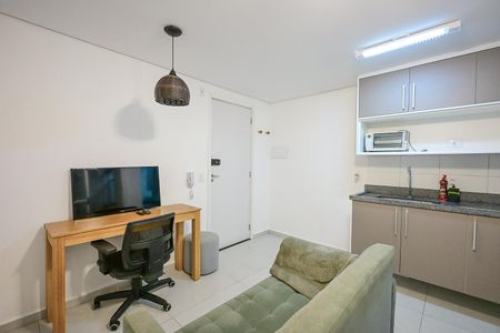 Sala de apartamento para alugar com 1 quarto, 40m² em Vila Sonia, São Paulo