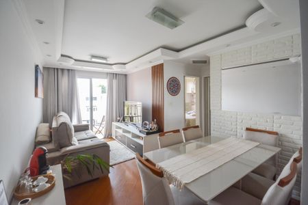 Sala de apartamento para alugar com 2 quartos, 53m² em Conjunto Residencial Pombeva, São Bernardo do Campo