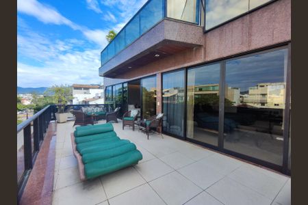 Varanda de apartamento à venda com 4 quartos, 420m² em Recreio dos Bandeirantes, Rio de Janeiro