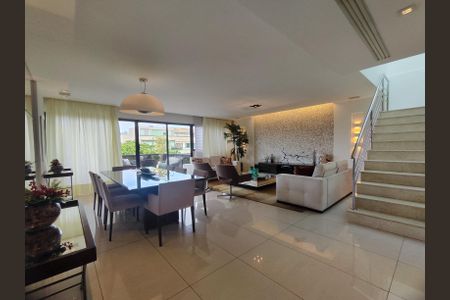 Sala de apartamento à venda com 4 quartos, 420m² em Recreio dos Bandeirantes, Rio de Janeiro
